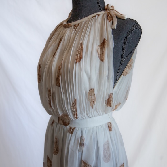 Valentino Dresses & Skirts - Vintage 1970’s Valentino Silk Chiffon Seashell Gown Size 8